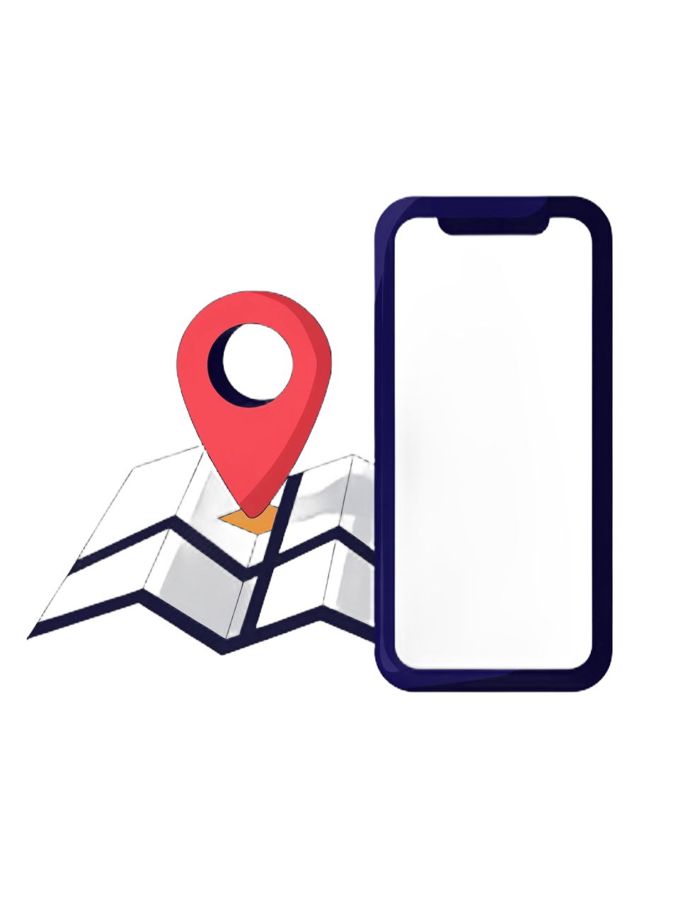 Anteprima di un QR Code Posizione su smartphone
